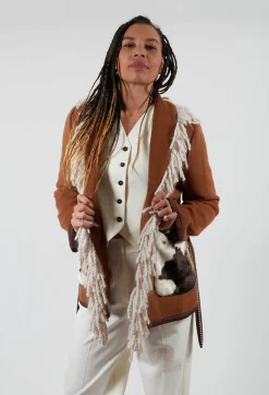 Wool Jacket in Nutmeg