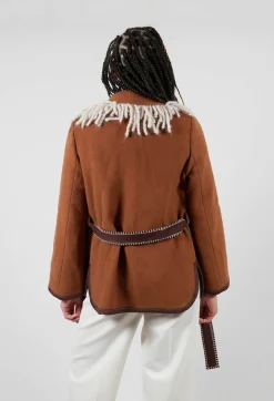 Wool Jacket in Nutmeg