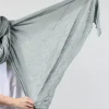 Wool Long Scarf in Original Green