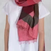 Wool Scarf in Red
