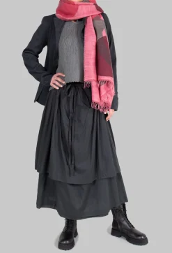 Wool Scarf in Red