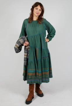 Wool Weber Dress in Green