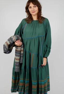 Wool Weber Dress in Green