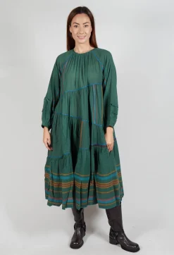 Wool Weber Dress in Green