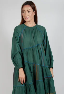 Wool Weber Dress in Green