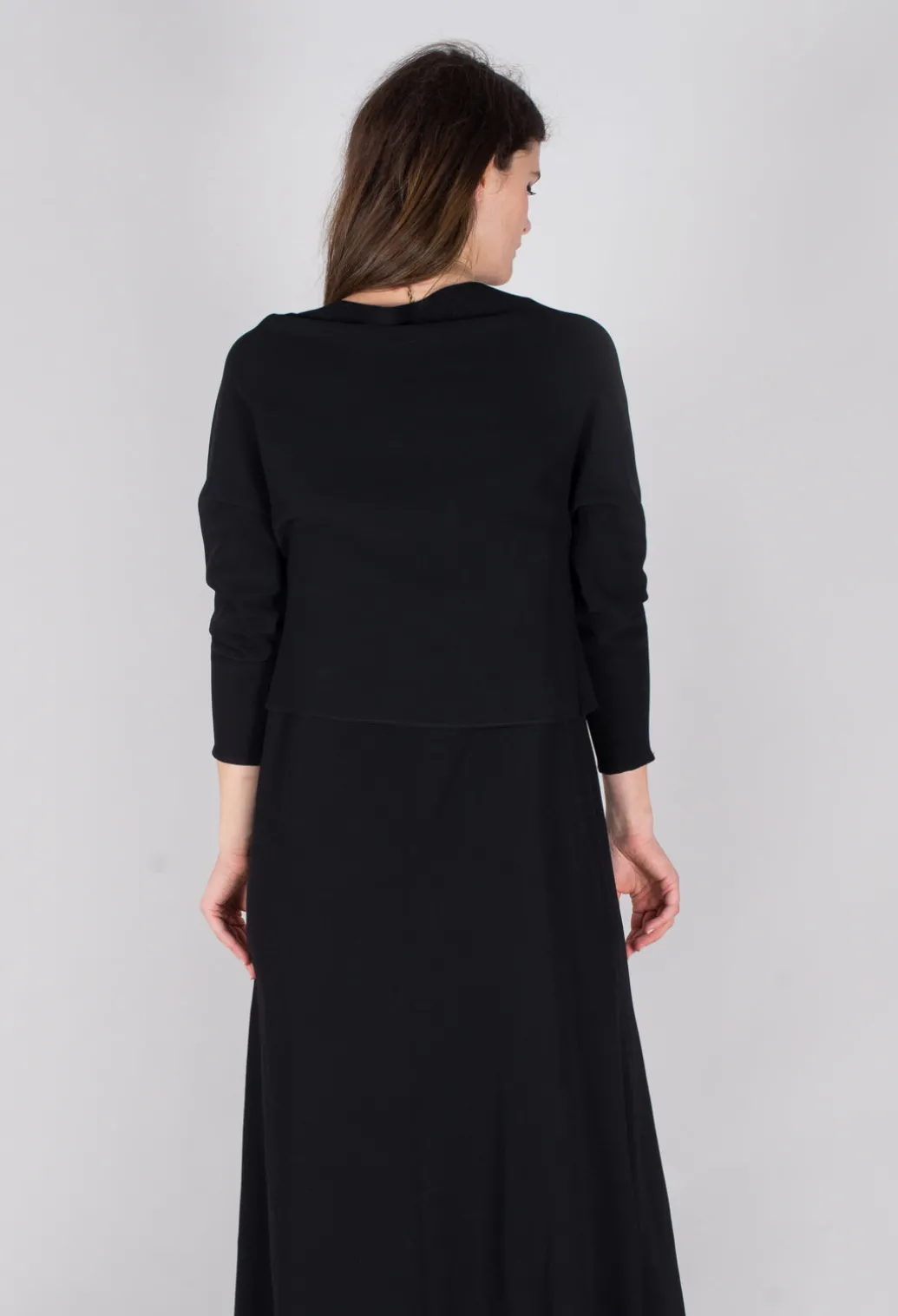 Wrap Blouse in Black