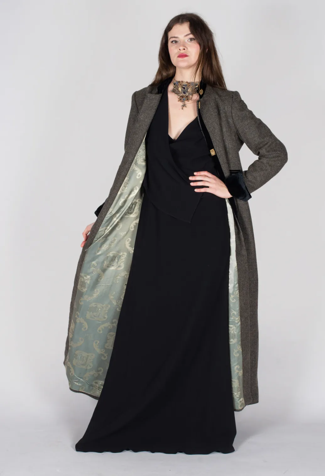 Wrap Blouse in Black