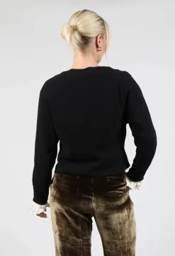 Wrap Blouse in Black
