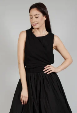 Wrap dress in Black