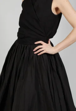 Wrap dress in Black