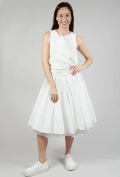 Wrap dress in Callas