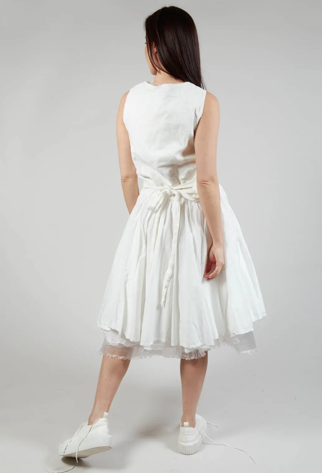 Wrap dress in Callas