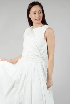 Wrap dress in Callas