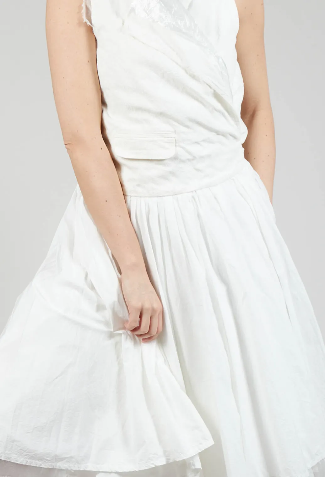 Wrap dress in Callas