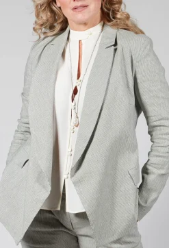 Wrap Over Blazer in Alga