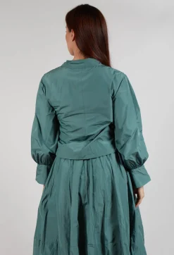 Wrap Over Top in Sage Green