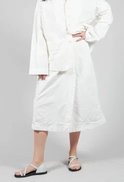 Wrap Skirt CC in Milk