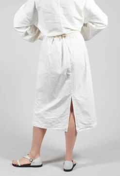 Wrap Skirt CC in Milk