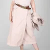 Wrap Skirt CC in Petal Pink