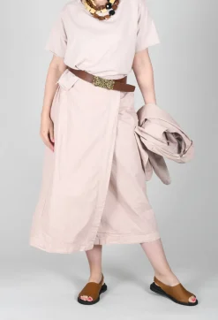 Wrap Skirt CC in Petal Pink