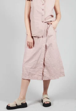 Wrap Skirt CC in Petal Pink