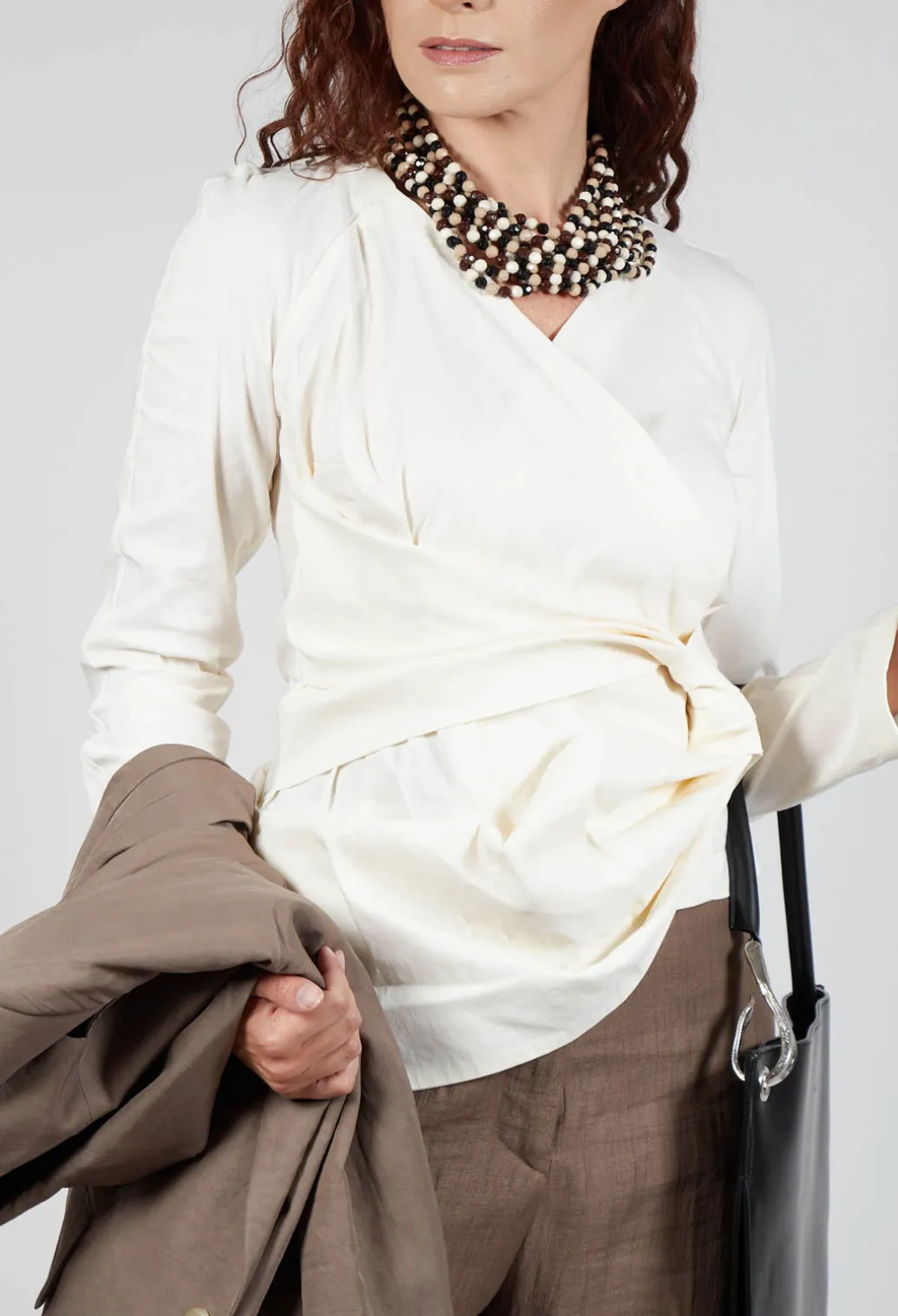 Wrap Style Top in Osso