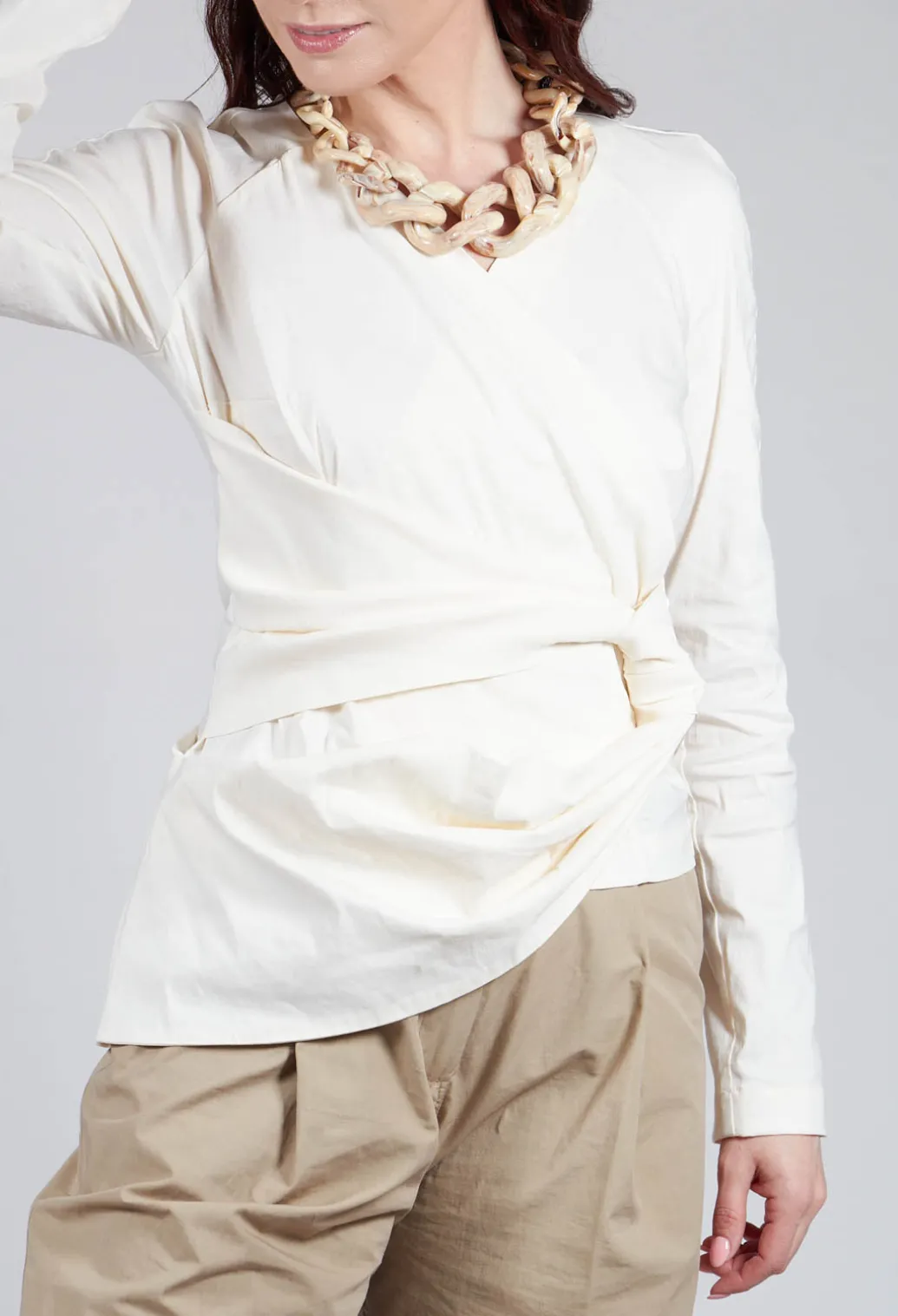 Wrap Style Top in Osso