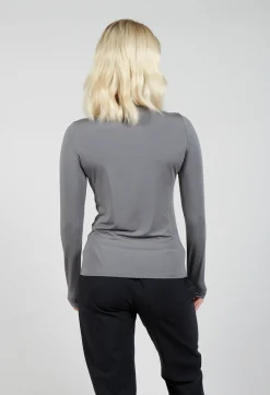 Yasmine T-Shirt in Charcoal