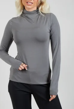 Yasmine T-Shirt in Charcoal