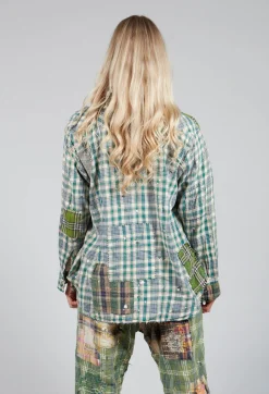 YD Plaid Kelly Western Shirt in Grandpa Joe