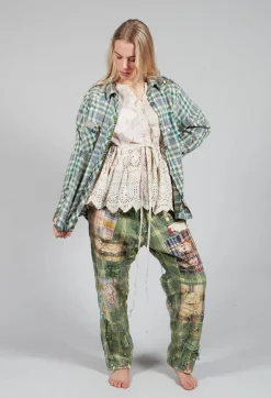 YD Plaid Kelly Western Shirt in Grandpa Joe