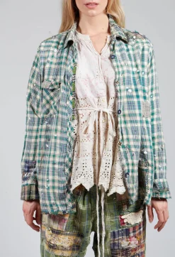 YD Plaid Kelly Western Shirt in Grandpa Joe