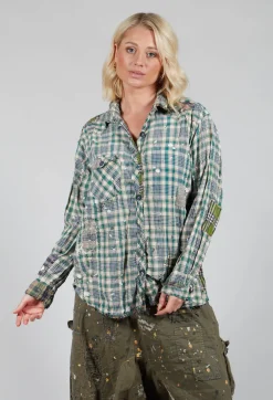 YD Plaid Kelly Western Shirt in Grandpa Joe