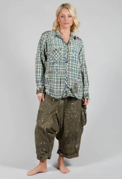 YD Plaid Kelly Western Shirt in Grandpa Joe