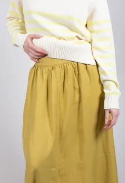 Yokoalf Skirt in Green Yellow