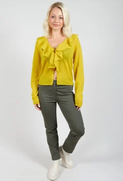 Yumiko Trousers in Kaki