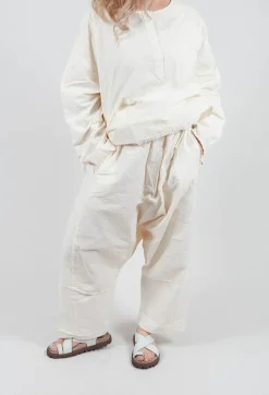 Zaunetz Trousers in Schnee