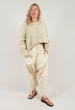 Zaunetz Trousers in Stroh