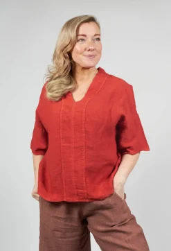 Zavo Shirt in Paprika