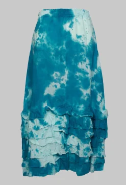 Zentralknapp Skirt in Angel Blue