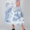 Zentralknapp Skirt in Wind Blue