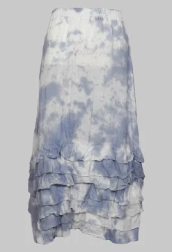 Zentralknapp Skirt in Wind Blue