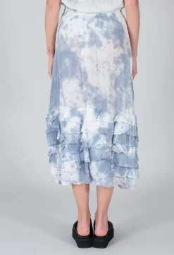 Zentralknapp Skirt in Wind Blue