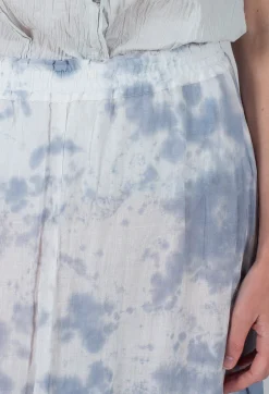 Zentralknapp Skirt in Wind Blue