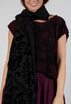 Zierlicht Scarf in Kaviar