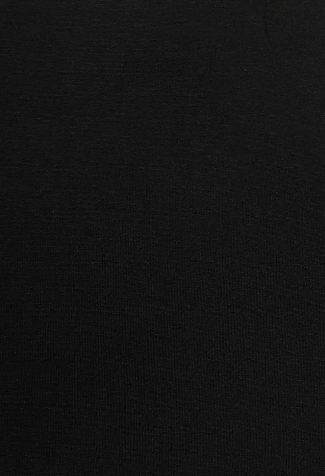 Zigi Long Jersey Fitted Skirt in Black