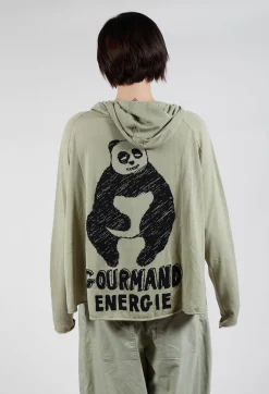 Zip Up Cardigan in Defender Jacquard