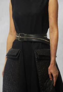 Zipped Belt in Intrigue