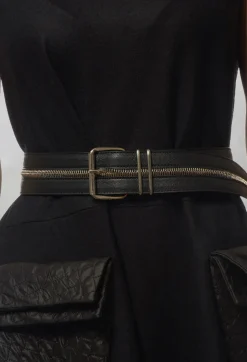 Zipped Belt in Intrigue