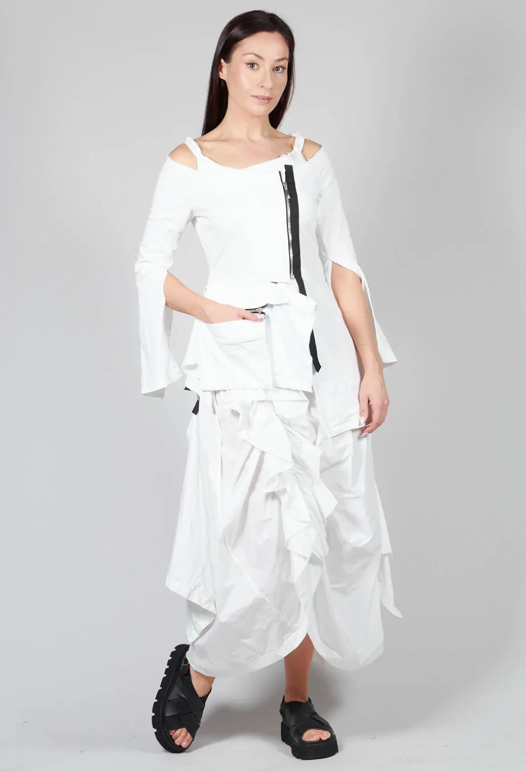 ZITI1 Jacket in White